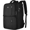 MATEIN Zaino da Viaggio 55x40x25 cm, Zaino Bagaglio a Mano PC 18.4 Pollici | Zaino Viaggio Impermeabile con Porta Scarpe Zaini Lavoro per Donna Uomo Travel Bag per Scuola Trekking