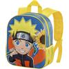 Naruto Zaino 3D Piccolo, 26 x 31 cm, Capacità 8.5 L, Multicolore Peace
