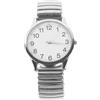 Homoyoyo Orologio da Polso al Quarzo Numeri Grandi, Stile Classico, Argento | Quadrante Luminoso, Design Moda, Lettura Chiara, Finitura Confortevole, per Uso Quotidiano Stile Casuale