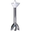 Generico Lama a Piede in Acciaio Inox per Frullatore Multiquick, Accessorio Compatibile con HM3135, HM3000, HM3