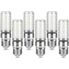 Jiehe Lampadine LED E27 10W Luce Naturale 4000K, 1450LM, Non Dimmerabile, 6 Pezzi | Jiehe Risparmio Energetico Mais Lampadina, Equivalenti a 100W Lampada Alogena