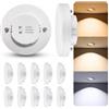 SSC-LUXon LumiFLEX Lampadina LED GX53 6 W dimmerabile 3 CCT 230 V, 10 pezzi | luce calda, naturale o fredda con selettore e regolazione continua, senza sfarfallio e con elevata resa cromatica
