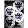 Lancia Adesivi Ufficiali 4 Loghi da 48 mm, 94 x 131 mm