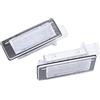 Car Passion Kit luci led targa compatibile con Dacia Duster 2010 2017 Renault Captur posteriori canbus NO ERRORE 18 SMD 6000K luce bianco ghiaccio placchetta lampada ricambio (Dacia - Renault)