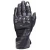 Dainese Reacto Carbon Long Gloves - Guanti Moto Lunghi in Pelle con Protezione Nocche in Carbonio e Rinforzi su Dita Smart Touch Men's