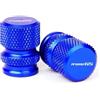 LXSKJ Tappo valvola pneumatico 2 Pezzi Per BMW R1200GS R1200 GS R 1200GS 1200 Valvola Della Gomma Ruota Porta Aria Tappo Di Copertura Accessori Moto(Blue)