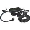 Smartronica Trasformatore con Cavo Spirale EV Charger Tipo 2 con Spina Schuko, Lunghezza 5mt, 16A