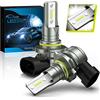 Sycreek HB3 9005 LED Lampadine,22000LM CanBus Senza Errori 6500K Super Brillante Fari Abbaglianti e Anabbaglianti, Kit Sostituzione Lampada Alogena E Fari Allo Xenon,2 Lampadina HB3
