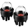 Gammaeon 2 pezzi Snap-in Primer Bulb Pump, General Snap-In Primer Lampadina per carburante, pompa per motosega, ventilatore, decespugliatore, tosaerba