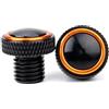 CCYYMOWOK MOWOK M10 x 1.25 Tappi Fori Specchietti Retrovisori per Moto Accessori per 790 DUKE 125 200 250 390 1290 SUPER DUKE GT/R 890 990 1090 1190 1290 ADVENTURE Duke390 Duke790 Duke890 (Arancione)