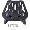 Ausla Piastra di Montaggio Bauletto Moto per Zontes 368G | Piastra di Supporto per Scatola Posteriore, Portapacchi Cargo, Lega di Alluminio con Rivestimento Nero, Installazione
