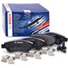 Bosch BP975 - Pastiglie Freni Auto, Asse Anteriore - 1 Set | Qualità Bosch - Riduzione del Rumore e della Polvere - Certificazione ECE-R90 - Senza rame - Con Accessori