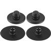VekAuto Clip Di Fissaggio Per Tappetino Per Audi A1 2011-2017 22 Pz | Nero Plastica 40x9mm E 30x15mm Diametro Foro 9.5mm E 5.5mm Per Audi A3 13-17 Per Audi Q5 09-16 Per Audi Tt 15-17 OE 8E0864229