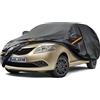 kayme Telo Copriauto, Kayme Copertura per Auto Impermeabile, Compatibile con 1996-2024 Lancia Ypsilon, Anti UV Anti Vento Antipolvere a 7 Strati con Cerniera e in Cotone.(Consegna in 3-7 giorni)
