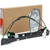 VAN WEZEL Alzacristallo anteriore Sinistra elettrico senza motore elettrico con piastra ad avvitamento Compatibilità con VW Golf 5 Hatchback 1K1 1K4837461B 1K4837461A 5894261