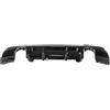 GEARFLOW Diffusore posteriore nero lucido Performance compatibile con BMW serie 3 E92/E93 320 325 330 Coupe Cabriolet 2005-2013 - plastica ABS, 2 tubi, ricambio diretto