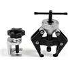 LUMITERRA 2 Pezzi Estrattore per Braccio Tergicristallo, 6-40 mm Abzieher Scheibenwischerarm, Kit di Estrazione per Terminali della Batteria e Braccio, Estrattore Cuscinetti Regolabile