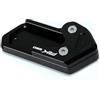 Generic For KYMCO AK550 AK 550 2017-2022 Moto Cavalletto Piastra Cavalletto Laterale Piede Supporto Ingranditore Extender Accessori(Black)