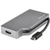 Startech.com Adattatore Usb Startech.com multiporta Usb-c a Hdmi/VGA 4K Uhd Grigio [CDPVDHDMDP2G]