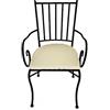 LIF Sedia Con Braccioli Jasmine Cm 45 X 42 X H.88