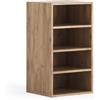 Vicco Scaffale portaoggetti Rula, Rovere dorato 40 x 81.6 cm