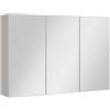Vicco Specchio contenitore bagno Lavia, Cachemire 90 x 60.2 cm | 3 Ante · 9 scomparti · Ampia superficie a specchio · Ampio spazio per prodotti per la cura · Sopra il lavabo