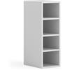 Vicco Scaffale portaoggetti Rula, Bianco 25 x 81.6 cm