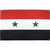 AZ FLAG Bandiera Siria 150x90 cm Siriana Poliestere Leggero 4 Occhielli | Uso interno bandiera decorativa سوريا doppie cuciture e bordi rinforzati con occhielli metallici