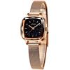 CIVO Orologio Donna Piccolo Retro: Analogico Cassa Quadrata Cinturino | Sottile in Maglia Acciaio Inossidabile Adatto per Polsi Piccoli - Elegante Regalo Perfetta per Compleanno, Anniversario