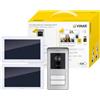 VIMAR K42956 Videocitofono Wi-Fi touch bifamiliare alim. DIN targa RFID