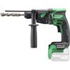 HiKOKI Akku Bohrhammer DH18DPB (18V, mit Brushless Motor, RFC Funktion, Auto-Stopp-Funktion, 2 Betriebsarten, ohne Akku, Ladegerät und Transportkoffer)