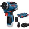 Bosch Professional 12V System Trapano-avvitatore a Batteria GSR 12V-35 HX, Include 2 Batterie da 3.0 Ah, Caricabatteria GAL 12V-40, in L-BOXX