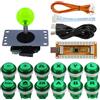 SJ@JX Arcade Game Controller USB Encoder Gamepad Cherry MX Microswitch Button 8way Joystick for Nintendo Switch PC PS3 Retropie Raspberry Pi MAME