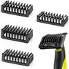 JRSSQSWS 4 lame di ricambio da 1/2/3/5 mm, compatibili con O Blade QP2520, QP2630, QP2734, QP2824 e 360 Pro Series, lame di ricambio perfette per rasatura e rifiniture