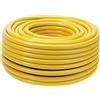 Draper Tubo per Irrigazione da Giardino da 50 m, Rinforzato con Filato di Poliestere, Tubo da 12 mm, Spessore 2 mm, PVC Resistente, Giallo
