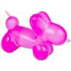 Scrunchems Giocattolo antistress a forma di palloncino di zucchero per cani, con texture scintillante, blu, rosa o arancione