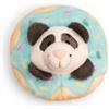 NICI Mini MagNICI 61874 - Panda di peluche con ciambella e calamita, aderisce a superfici metalliche, lavagne magnetiche e manici di borse, da portare sempre con sé o da regalare, 7 cm, bianco