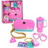Just Play Barbie Trend Set Borsa Fashion con Accessori | Set travestimento 8 pezzi con borsa a tracolla