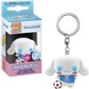 POP Funko POP! Keychain: Sanrio - Cinnamoroll with Soccer Ball (Flocked) | Gadget Ufficiale Anime - Personaggio in Vinile da Collezione - Idea Regalo Compleanno per Fan e Collezionisti