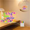 Fincoly Lavagna in acrilico cancellabile a secco con luce in 7 colori, lavagna a LED per disegno e messaggi, con supporto, luminosa, regolabile, per Natale, compleanno, souvenir per bambini, ragazzi e donne