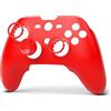 SCUF VALOR PRO Kit Coperture Frontali Rimovibili Per Controller - Rosso | Attacco Magnetico, Anelli Antifrizione