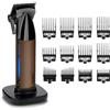 BaByliss Super-X Tagliacapelli da Uomo, bronzo | Lame in titanio nero, 0.8-25mm, 10 guide di taglio, 2 guide di taglio per orecchie, cordless, display digitale, E997E