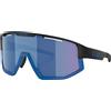 Bliz - Occhiali da sole sportivi - Fusion Matt Black Brown W Blue Multi in Pelle - Nero