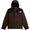 The North Face - Giacca antivento e isolante - M Mountain Down Jacket Dark Chestnut TNF Black per Uomo in Poliestere Riciclato - Taglia S - Marrone