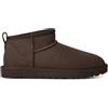 Ugg - Stivali foderati in lana - W Classic Ultra Mini Dusted Cocoa per Donne in Pelle - Taglia 38 - Marrone