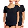 LIABEL Maglia Intima Donna Caldo Cotone Invernale, Tessuto Pesante (Pacco da 2), Canotta Termica
