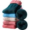 MOSOTECH Calze Termiche Donna Invernali - Colorate Spesse in Spugna, Calzini Termici Vintage di Calda per Trekking, Lavoro, calzettoni Regalo Taglia Unica 35-42
