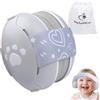 YANKUIRUI Cuffie Antirumore per Bambini con Riduzione del Rumore, Protezione Acustica Professionale per Bambini da 0 a 36 Mesi, Riduce i Danni All'udito e Migliora il Sonno