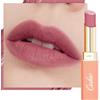 Oulac Rossetto Satin Matte - Rosa Rossetto Opaco Lunga Durata, Finish Satinato Opaco, Alta Pigmentazione Coprente Copertura Totale, Texture Cremosa Idratante Confortevole, Vegano, SG19 Bouquet