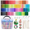 Artecho Set di Argilla Polimerica, 82 Colori con 5 Strumenti per Modellare | Pasta polimerica da forno con accessori utili. Kit fai da te completo, idea regalo per principianti, artisti e adulti